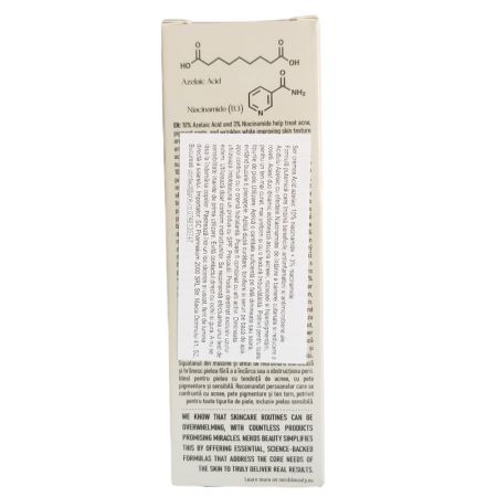 Ser cu 10% acid azelaic si 3% niacinamide, 30 ml, Nerds 713071