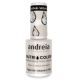 Lac de unghii Milky White NutriColor, 10.5 ml, Andreia Professional 665421