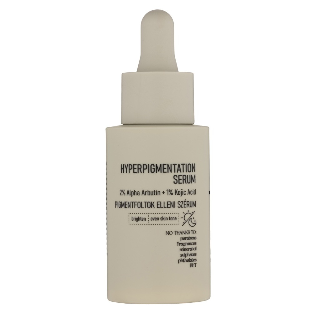 Ser anti-pete hiperpigmentare cu 2% alpha arbutin si 1% acid kojic, 30 ml, Nerds