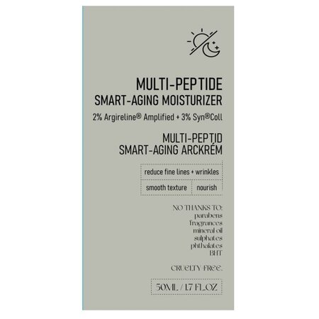 Crema hidratanta anti-age cu multipeptide, 50 ml, Nerds 713222