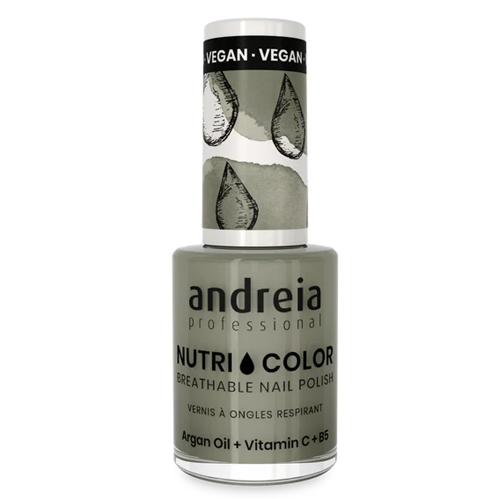 Lac de unghii Army Green, 10.5 ml, Andreia Professional