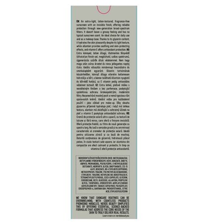 Lotiune cu protectie solara SPF 50 Lightweight Hidrate UV Defense, 50 ml, Nerds 713372