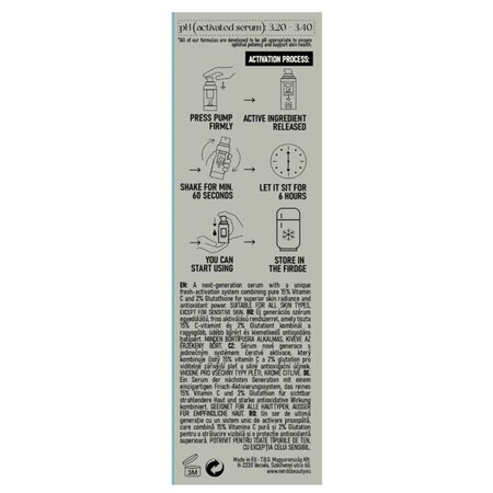 Ser cu 15% vitamina C si 2% glutation, 30 ml, Nerds 713410