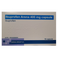 Ibuprofen Arena, 400 mg, 10 capsule, Arena Group