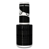 Lac de unghii Black NutriColor, 10.5 ml, Andreia Professional