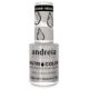 Lac de unghii Light Gray NutriColor, 10.5 ml, Andreia Professional 662967