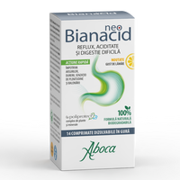 NeoBianacid cu aroma de lamaie, 14 comprimate masticabile, Aboca