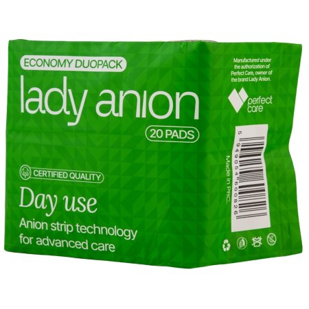 Absorbante de zi cu bumbac organic, 20 bucati, Lady Anion 719916