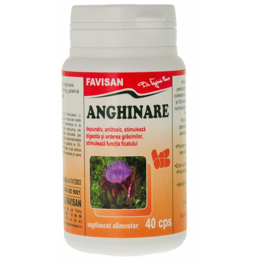 Anghinare, 40 capsule, Favisan
