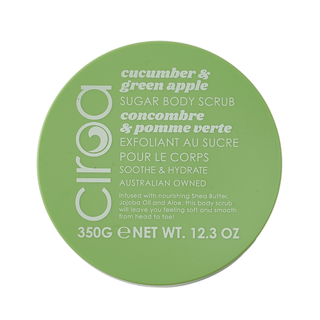 Scrub pentru corp, Castravete si Mar Verde, 350 g, Ciroa 714249