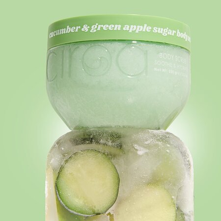 Scrub pentru corp, Castravete si Mar Verde, 350 g, Ciroa 714250