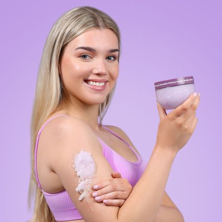 Scrub pentru corp, Afine si Miere de Manuka, 350 g, Ciroa 714259