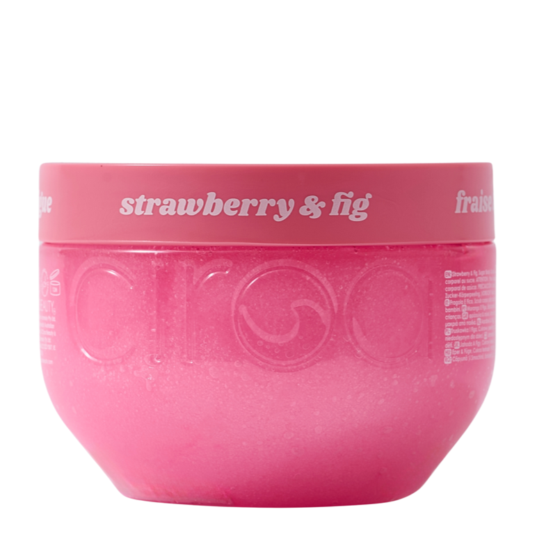 Scrub pentru corp, Capsuni si Smochine, 350 g, Ciroa