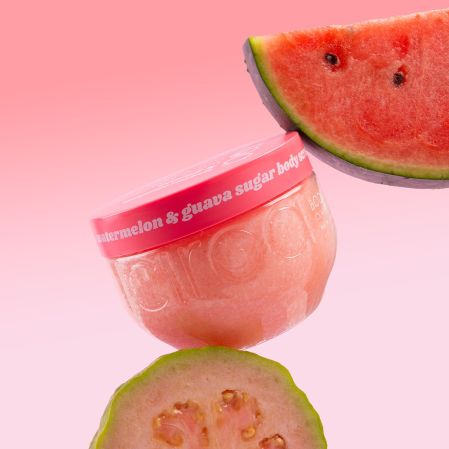 Scrub pentru corp, Pepene Verde si Guava, 350 g, Ciroa 714319