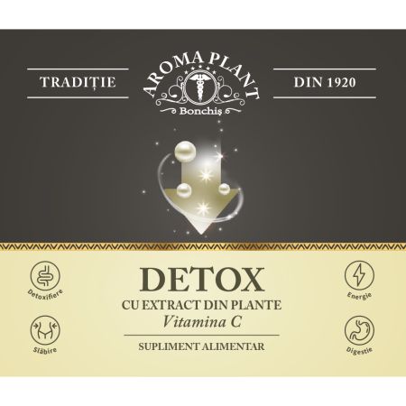 Detox cu extract din plante si vitamina C, 500 ml, Aroma Plant 714480