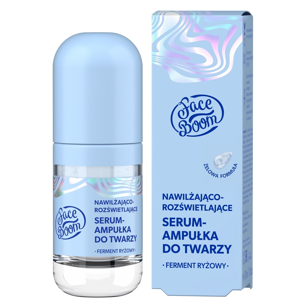 Ser de fata hidratant si iluminator, Faceboom Aura, 30 ml, Body Boom