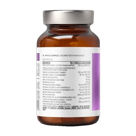 Methyl B-Complex, 30 capsule, OstroVit 714547