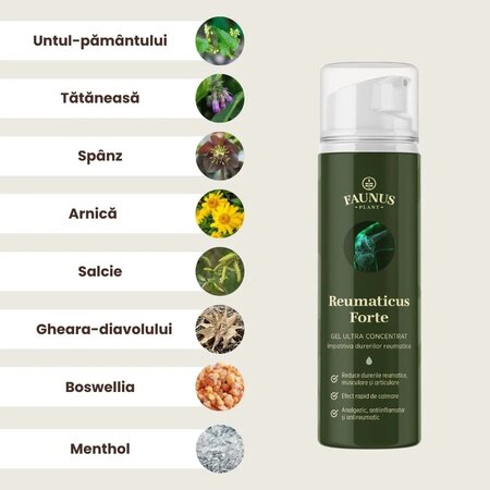 Gel Reumaticus Forte, 150 ml, Faunus 714597