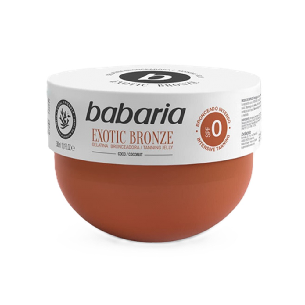 Gel pentru accelerarea bronzului cu parfum de cocos Exotic Bronze, 300 ml, Babaria