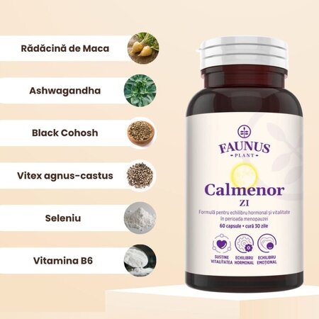 Calmenor Zi, 60 capsule, Faunus 714630