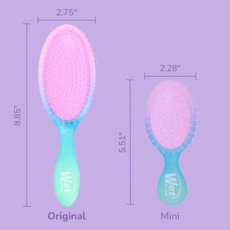 Perie de par, Original Detangler Electric Sky Purple, 1 bucata, Wet Brush 714669