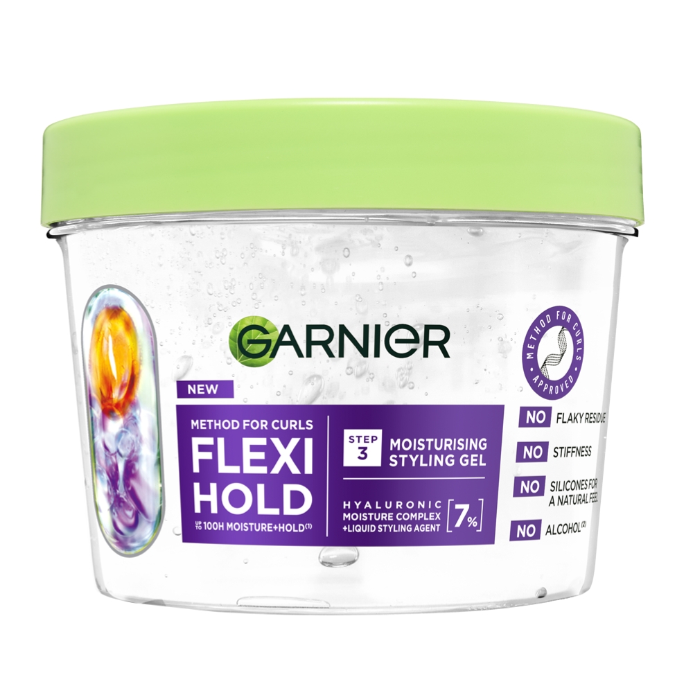 Gel hidratant pentru stilizarea buclelor Fructis Method For Curls, 370 ml, Garnier