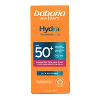 Fluid pentru fata cu protectie solara SPF 50+ UVA&UVB Hydra Fotoprotector, 40 ml, Babaria