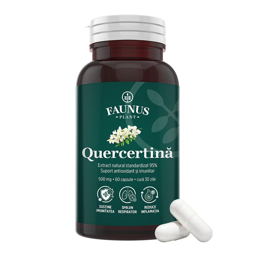 Quercetina, 60 capsule, Faunus