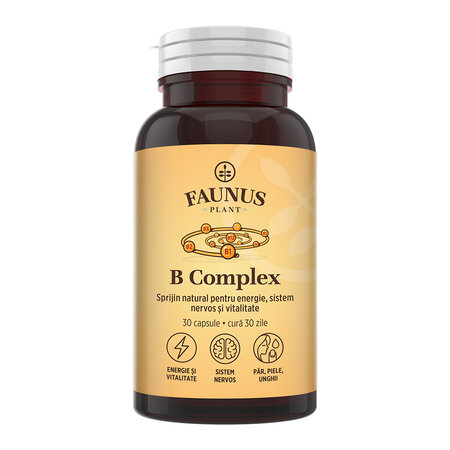 B complex, 30 bucati, Faunus