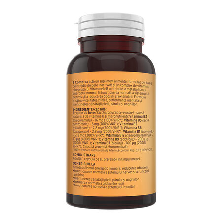 B complex, 30 capsule, Faunus 751743