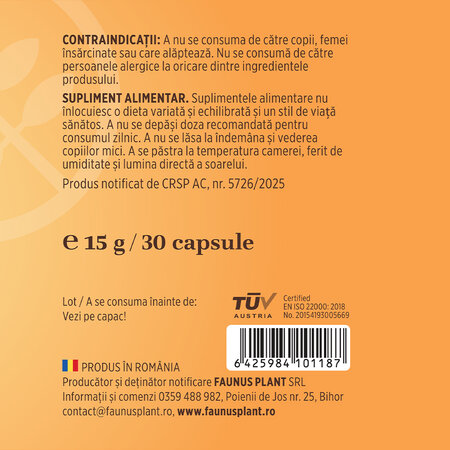 B complex, 30 capsule, Faunus 751745