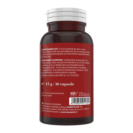 Vitamina B12, 30 capsule, Faunus 714840
