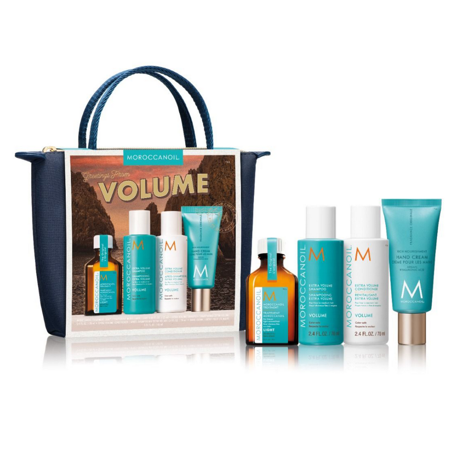 Set de par Volume Hair Care Travel, 2x70ml+25ml+40ml, Moroccanoil