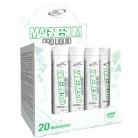 Magneziu lichid cu aroma de lamaie Magnesium Pro Liquid, 20 monodoze, Pro Nutrition