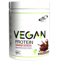 Pudra proteica cu extracte vegetale si aroma de ciocolata Vegan Protein Burning Effects, 600 g, Pro Nutrition