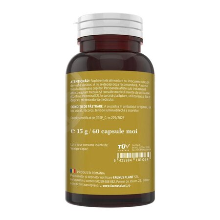 Vitamina D3 + K2, 60 capsule, Faunus 714931