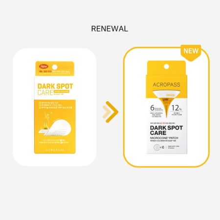 Plasturi cu niacinamida si vitamina C pentru reducerea hiperpigmentarii Dark Spot Care, 6 bucati, Acropass 714948