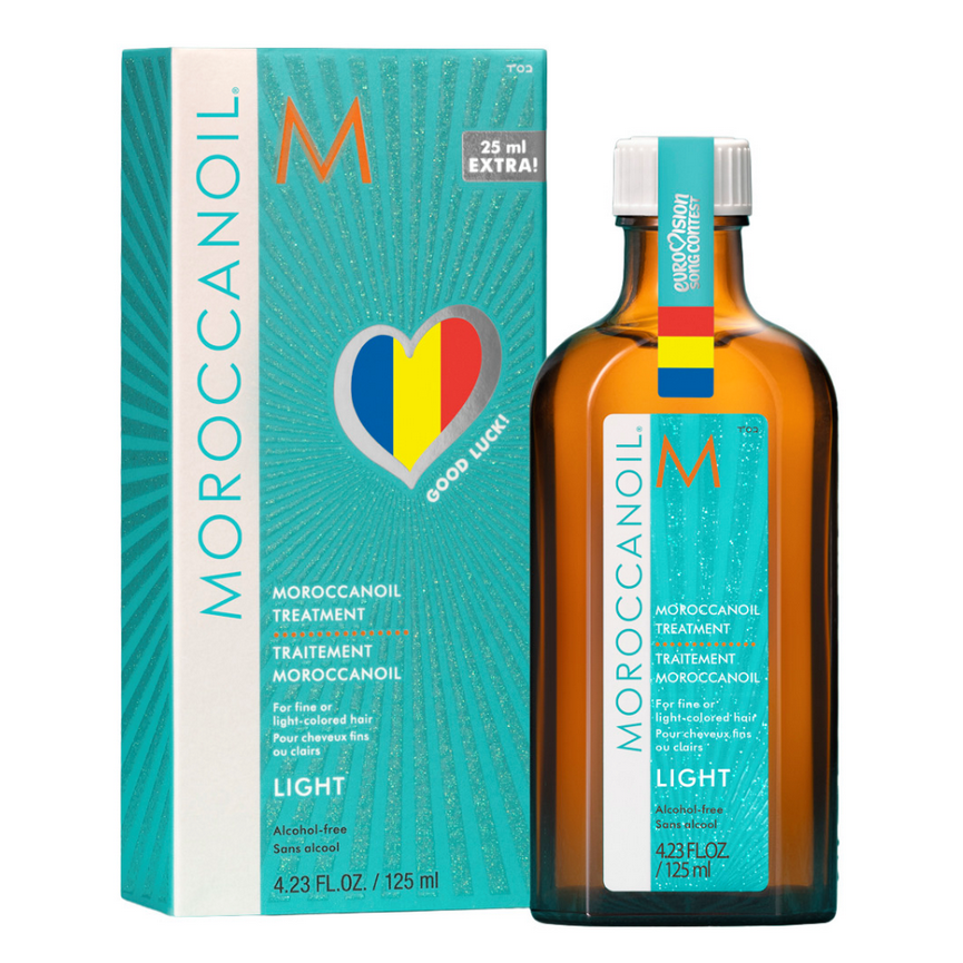 Ulei tratament light editie limitata Eurovision 2026, 125 ml, Moroccanoil