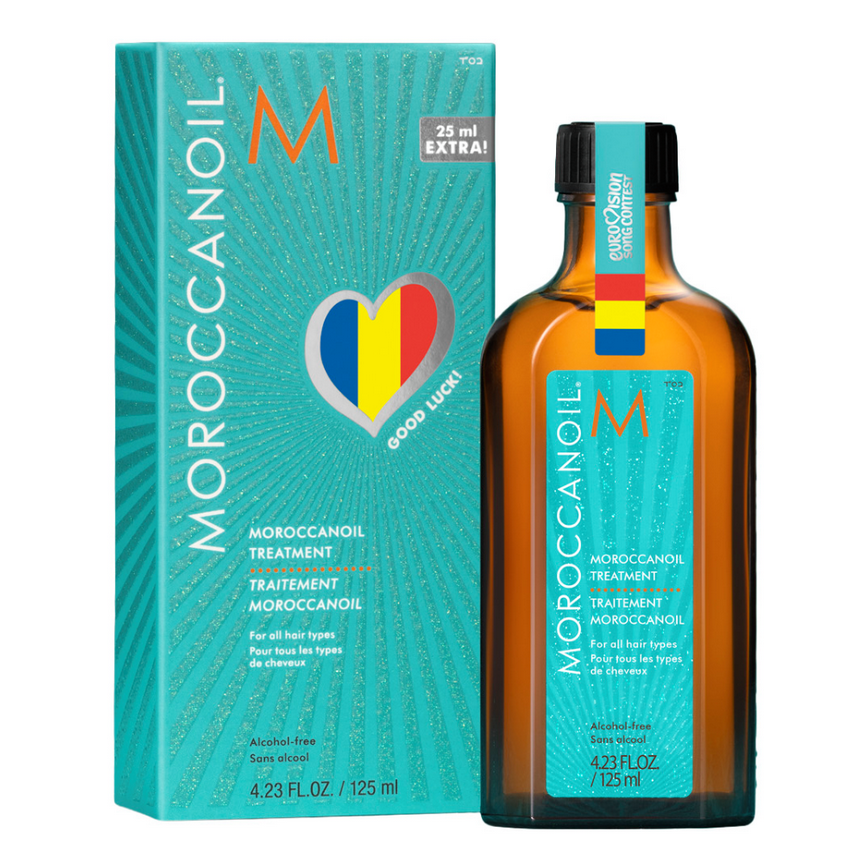 Ulei tratament editie limitata Eurovision 2026, 125 ml, Moroccanoil