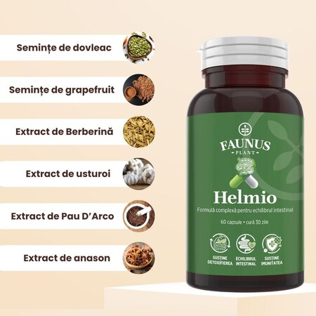 Helmio, 60 capsule, Faunus 714973