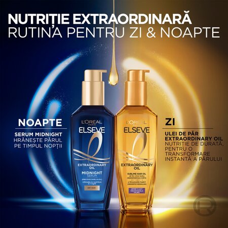 Ulei pentru pentru par fin si uscat Ulei Extraordinar Sublime Hair Oil, 100 ml, Elseve 715053