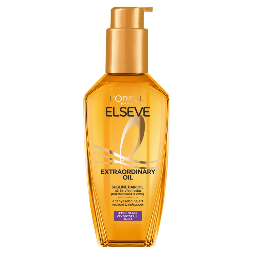 Ulei pentru pentru par fin si uscat Ulei Extraordinar Sublime Hair Oil, 100 ml, Elseve