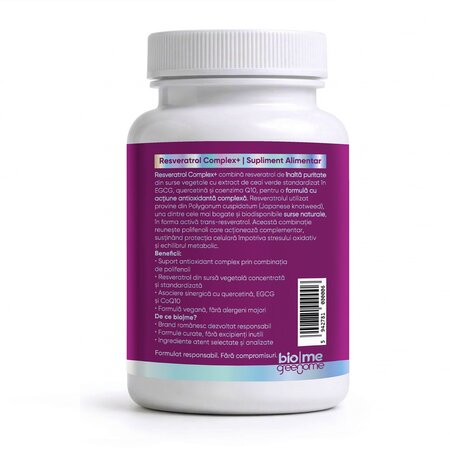 Resveratrol Complex+, 30 capsule, Biome 727309