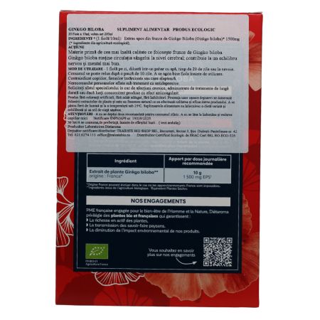 Ginkgo Biloba, 20 fiole, Laboratoires Dietaroma 715146