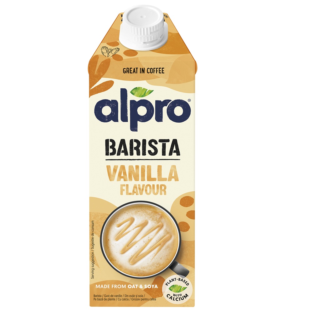 Bautura vegetala cu aroma de vanilie Barista, 750 ml, Alpro