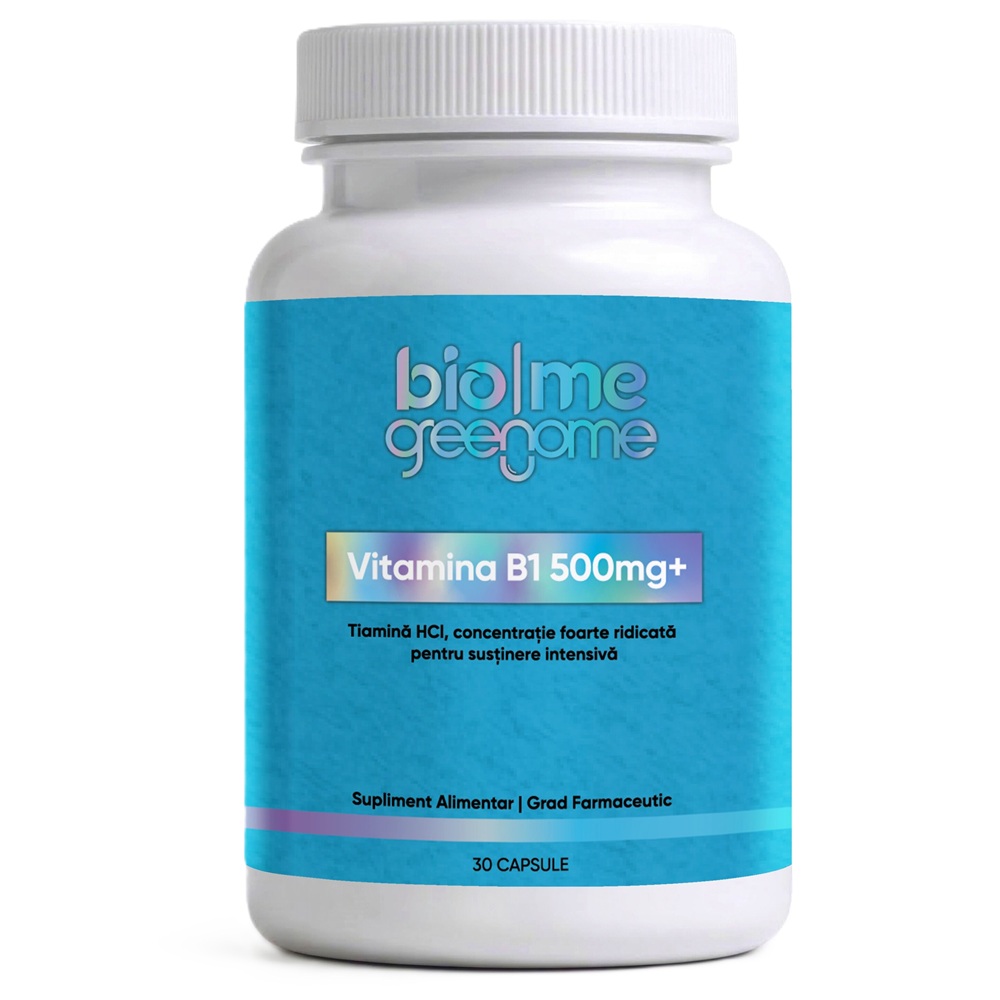 Vitamina B1, 500 mg, 30 capsule, Biome