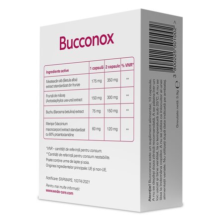 Bucconox, 10 capsule, Wedo 715220