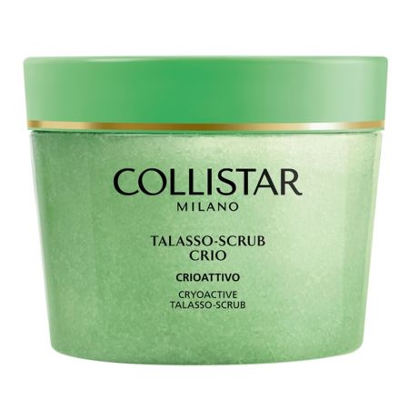 Exfoliant anticelulitic cu efect de racire Crioactive Talasso Scrub, 600 g, Collistar