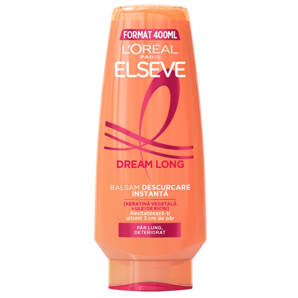 Balsam pentru par lung si deteriorat Dream Long, 400 ml, Elseve