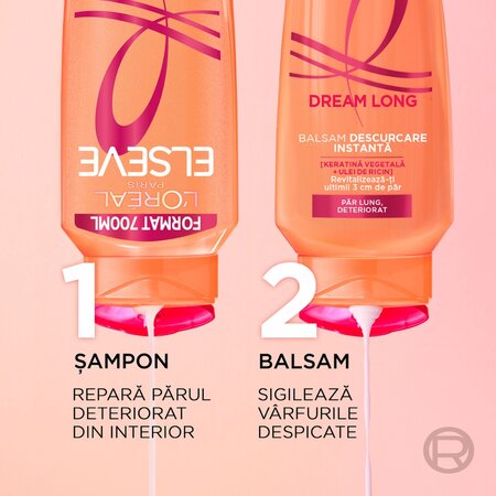 Balsam pentru par lung si deteriorat Dream Long, 400 ml, Elseve 715310